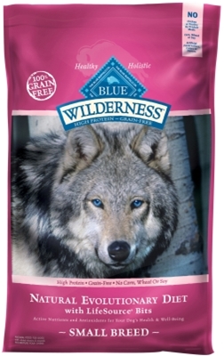 Blue Buffalo BLUE Wilderness Dry Dog Food Small Breed Recipe, Chicken, 11 lbs