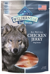 Blue Buffalo BLUE Wilderness Trail Dog Treats, Chicken Jerky, 3.25 oz