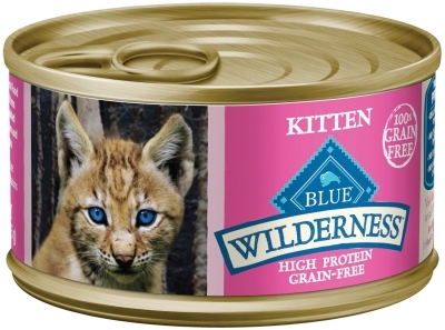 Blue Buffalo BLUE Wilderness Wet Cat Food, Salmon, 3 oz, 24 Pack