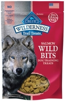 Blue Buffalo BLUE Wilderness Wild Bits Dog Training Treats,Salmon, 4 oz
