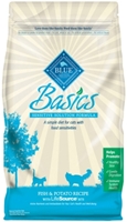 Blue Buffalo Dry Cat Food Basics, Fish & Potato, 11 lbs