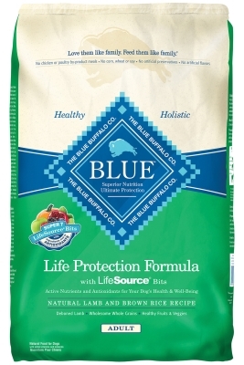 Blue Buffalo Dry Dog Food Life Protection Formula Adult Recipe, Lamb & Rice, 15 lbs