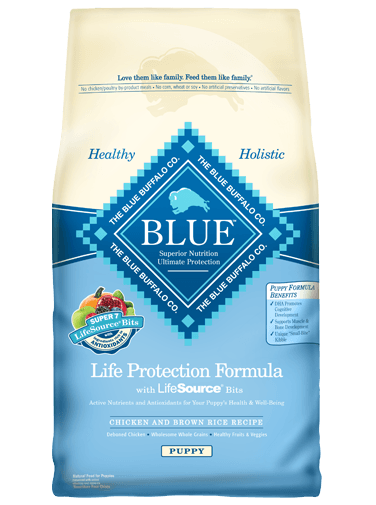 Blue Buffalo Dry Dog Food Life Protection Formula Puppy Recipe, Chicken & Rice, 6 lbs