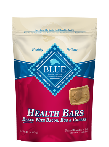 Blue Buffalo Health Bar Dog Treats, Bacon, Egg & Cheese, 16 oz