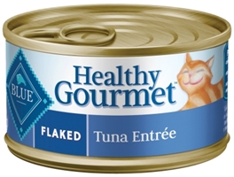 Blue Buffalo Healthy Gourmet Wet Cat Food, Flaked Tuna, 3 oz, 24 Pack