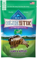 Blue Buffalo Mini Blue Stix Natural Dog Treats, Lamb & Apple, 4 oz