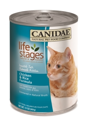 Canidae Chicken &amp; Rice Canned Cat Food, 13 oz, 12 Pack