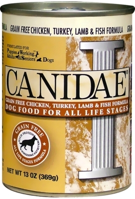 Canidae Grain-Free Canned Dog Food, Chicken Lamb &amp; Fish, 13 oz, 12 Pack