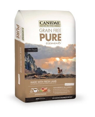 Canidae Grain-Free Pure Elements Dry Dog Food, Lamb, 24 lbs