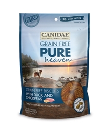 Canidae Grain-Free Pure Heaven Dog Biscuits, Duck & Chickpea 11 oz