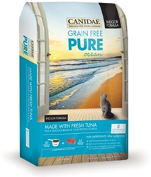 Canidae Grain-Free Pure Ocean Dry Cat Food Indoor Formula, Tuna, 4 lbs