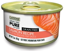 Canidae Grain-Free Pure Salmon Canned Cat Food, 3 oz, 12 Pack