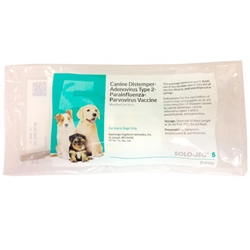 Canine Solo Jec 5 Vaccine, 1 ds w/syringe 