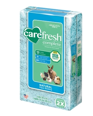 CareFRESH Complete Natural Paper Bedding, Blue, 10 L