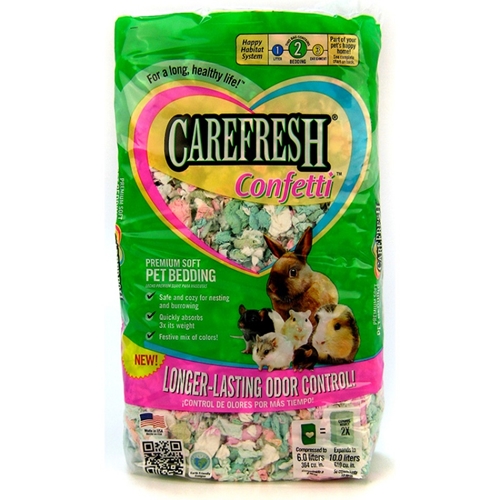 CareFRESH Complete Natural Paper Bedding, Confetti, 10 L