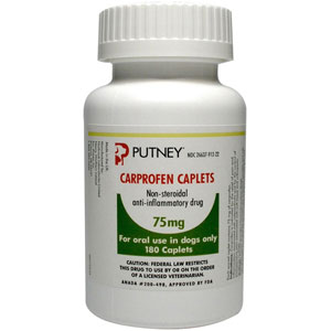 Carprofen 75 mg, 180 Caplets | VetDepot.com