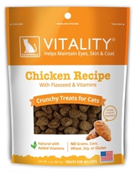 Catswell Vitality Crunchy Chicken Treats for Cats, 2 oz