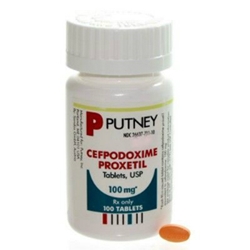 Cefpodoxime Tabs 100 mg, 100 Tablets