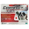 Certifect for Dogs 89-132 lbs, 3 Month (Red)