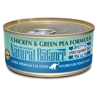 Chicken & Green Pea Formula Cat Food, 3 oz - 24 Pack