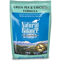 Chicken & Green Pea Formula Cat Food, 5 lb - 6 Pack