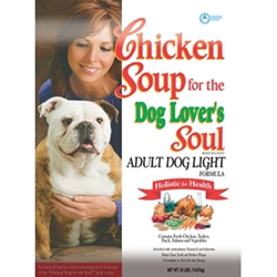 Chicken Soup Light Dog Formula Dry Food, 35 lb