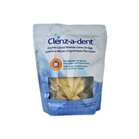Clenz-A-Dent Rawhide Chews for Medium Dogs, 30 Chews
