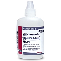 Clotrimazole Solution 1% Spray, 2 oz.