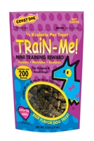 Crazy Dog Train-Me! Mini Training Reward Dog Treats, Beef, 4 oz