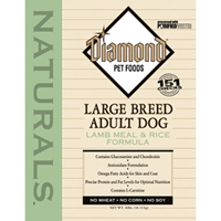 Diamond Naturals Large Breed Lamb & Rice Adult Dog Formula, 40 lb