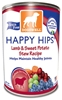 Dogswell Happy Hips Grain-Free Canned Dog Food, Lamb & Sweet Potato Stew, 12.5 oz, 12 Pack