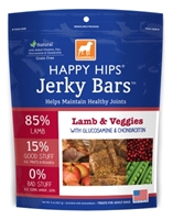 Dogswell Happy Hips Jerky Bars, Lamb & Veggies, 5 oz