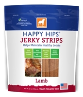 Dogswell Happy Hips Jerky Strips, Lamb, 12 oz