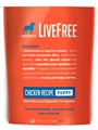 Dogswell LiveFree Grain-Free Dry Dog Food, Puppy Chicken Recipe, 12 lbs