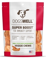 Dogswell Super Boost Veggie Chew Dog Treats, Chicken, 5 oz