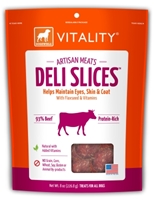 Dogswell Vitality Artisan Meats Deli Slices, Beef, 8 oz