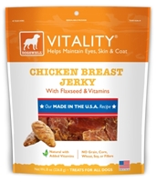 Dogswell Vitality Dog Treats, Chicken Breast Jerky, 8 oz