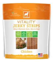 Dogswell Vitality Jerky Strips, Chicken, 12 oz