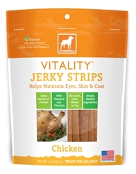 Dogswell Vitality Jerky Strips, Chicken, 5 oz