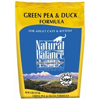 Duck & Green Pea Formula Cat Food, 5 lb - 6 Pack