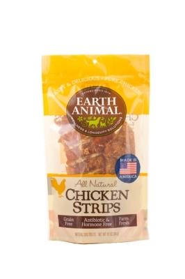 Earth Animal All Natural Chicken Strips, 10 oz