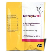 Entrolyte H.E. for Livestock, 6.3 oz