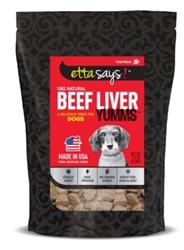 Etta Says Freeze Dried Beef Liver Yumms, 3 oz
