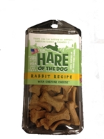Etta Says Hare of the Dog Rabbit Treats with Cheddar Cheese, 4 oz