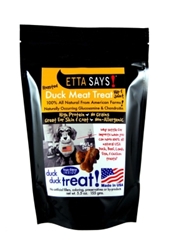 Etta Says Roasted Duck Meat Treat for Medium and Large Dogs, 5.5 oz