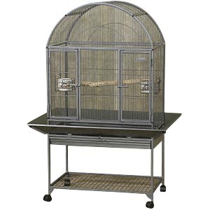 EZ Care Dometop Flight Cage for Small Birds, 39" x 27" x 56"