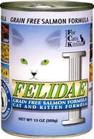 Felidae Grain-Free Cat and Kitten Canned Food, salmon, 13 oz, 12 Pack