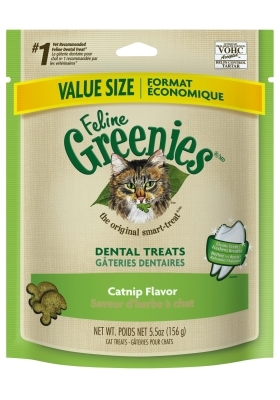 Feline Greenies Value Size Catnip Flavor, 5.5 oz