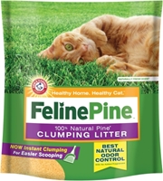Feline Pine Clumping Cat Litter, 14 lbs - 2 Pack