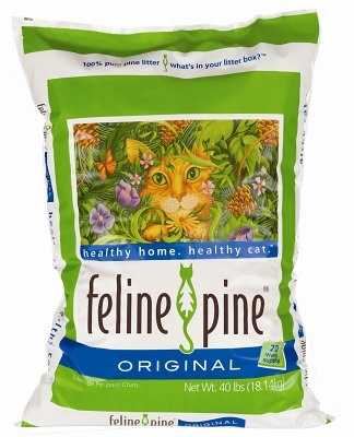 Feline Pine Original Cat Litter, 40 lbs